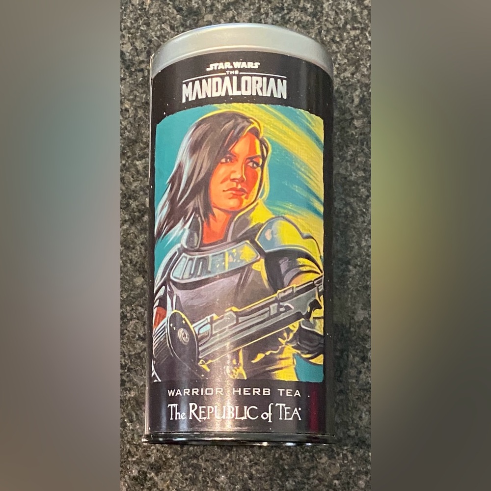 Unopened Collectible Disney The Mandalorian Cara Dune Republic Of Tea Cannister